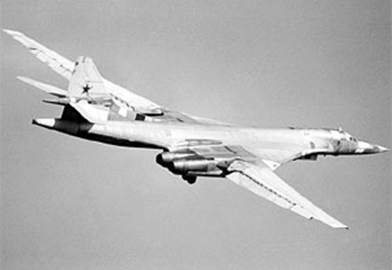 Tupolev tu-160 blackjack jet bombers bomber